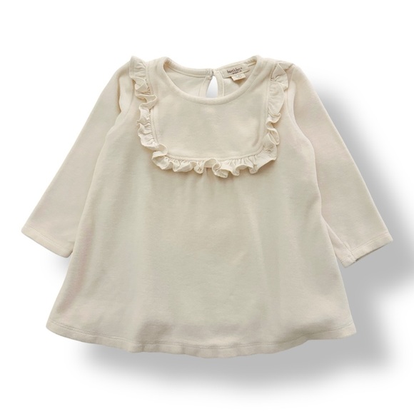 Burt’s Bees Baby | Velour Swing Cut Top (12 mos) - Picture 1 of 7